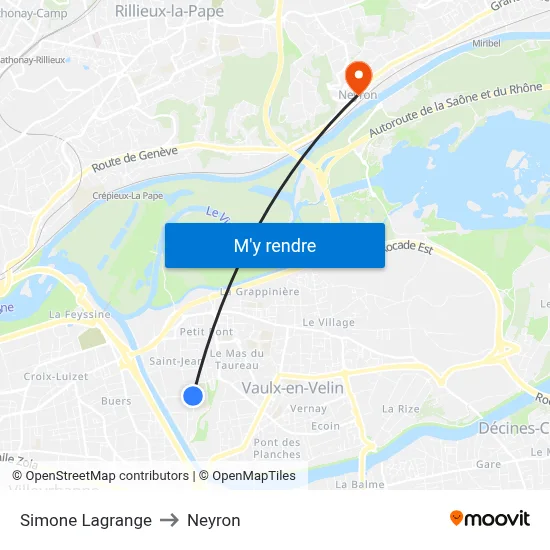 Simone Lagrange to Neyron map