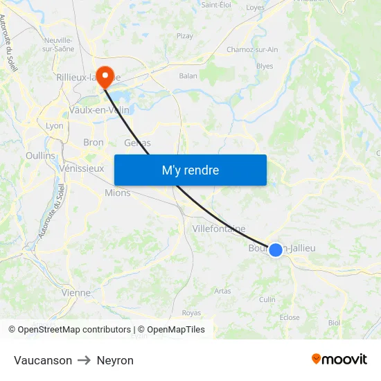 Vaucanson to Neyron map