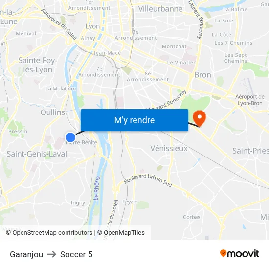 Garanjou to Soccer 5 map
