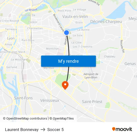 Laurent Bonnevay to Soccer 5 map