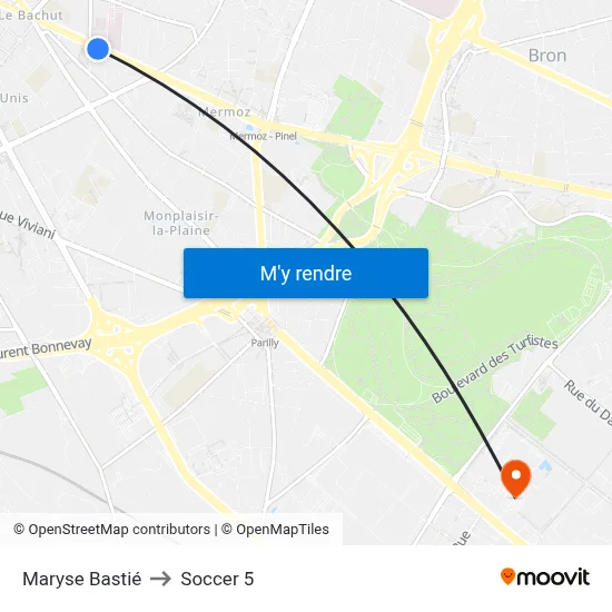 Maryse Bastié to Soccer 5 map