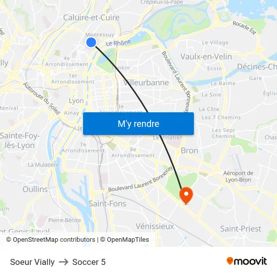 Soeur Vially to Soccer 5 map