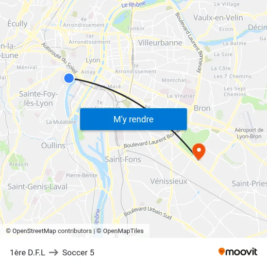 1ère D.F.L to Soccer 5 map