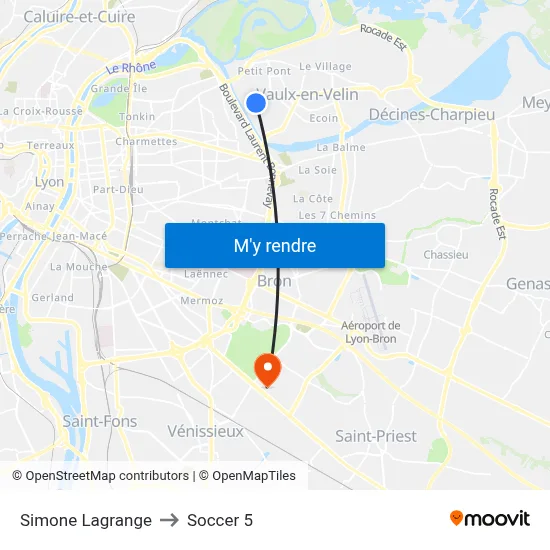 Simone Lagrange to Soccer 5 map