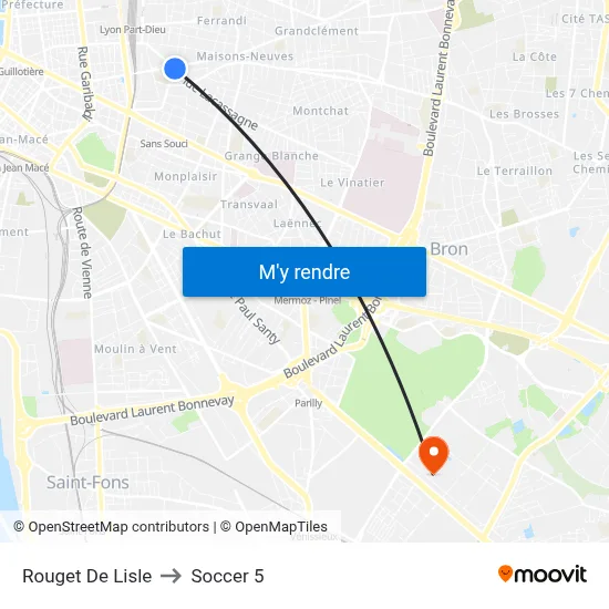 Rouget De Lisle to Soccer 5 map