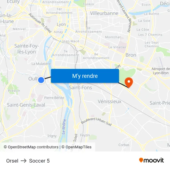 Orsel to Soccer 5 map