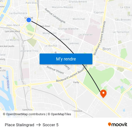 Place Stalingrad to Soccer 5 map