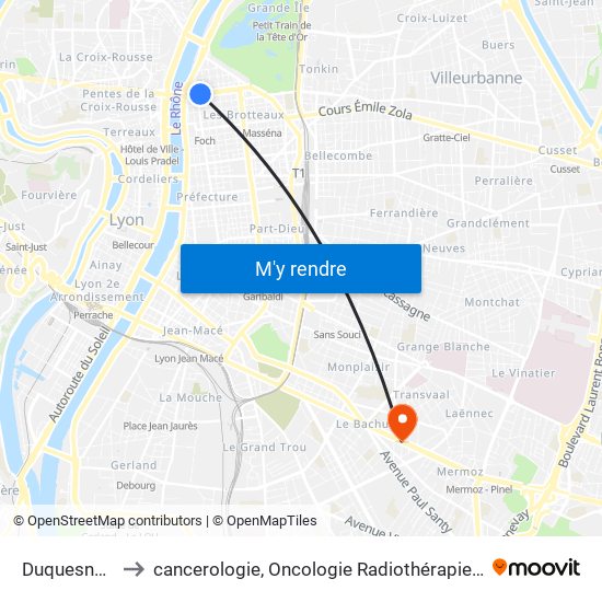 Duquesne - Foch to cancerologie, Oncologie Radiothérapie Dr Vincent Mammar map