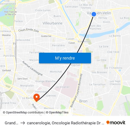 Grand Vire to cancerologie, Oncologie Radiothérapie Dr Vincent Mammar map