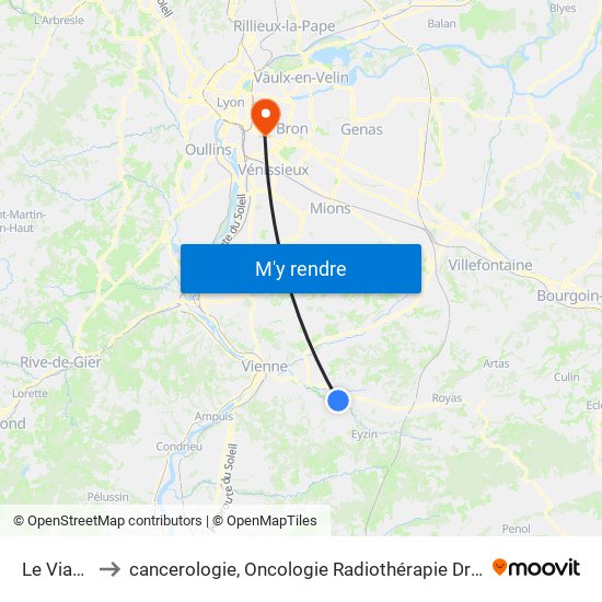 Le Viannais to cancerologie, Oncologie Radiothérapie Dr Vincent Mammar map