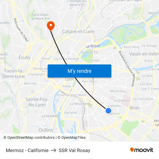 Mermoz - Californie to SSR Val Rosay map