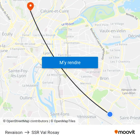 Revaison to SSR Val Rosay map