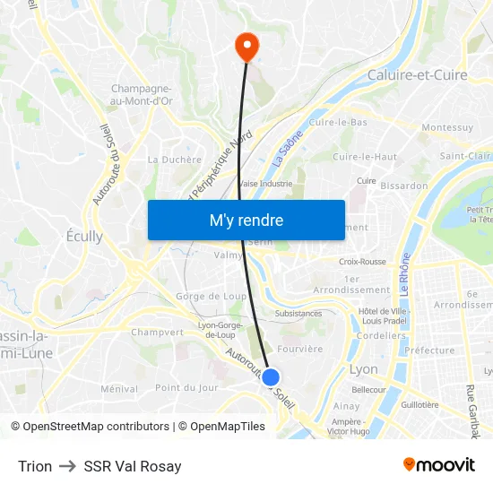 Trion to SSR Val Rosay map