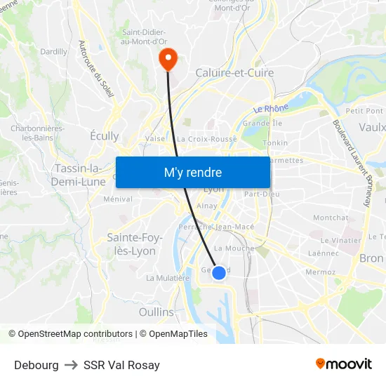 Debourg to SSR Val Rosay map