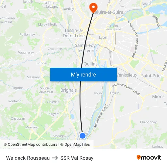 Waldeck-Rousseau to SSR Val Rosay map