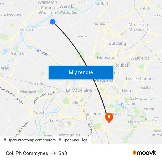 Coll Ph Commynes to Sh3 map