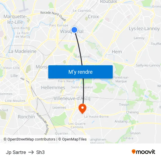 Jp Sartre to Sh3 map