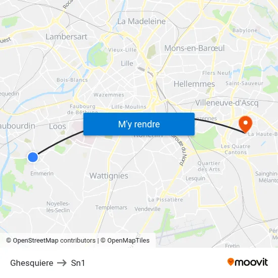 Ghesquiere to Sn1 map