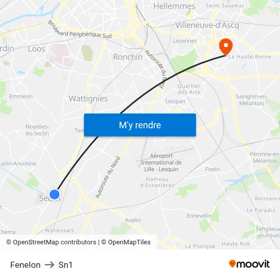 Fenelon to Sn1 map