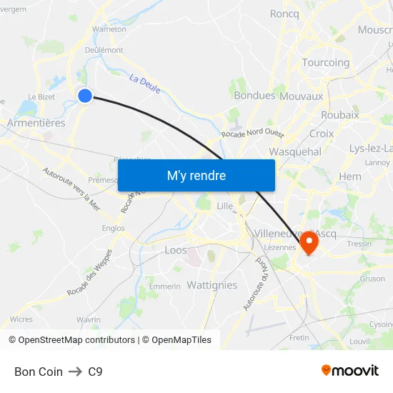 Bon Coin to C9 map