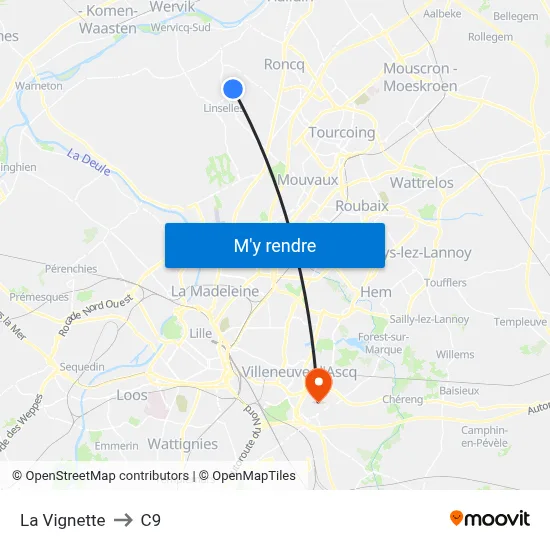 La Vignette to C9 map