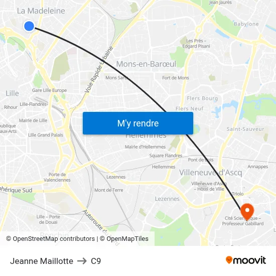Jeanne Maillotte to C9 map