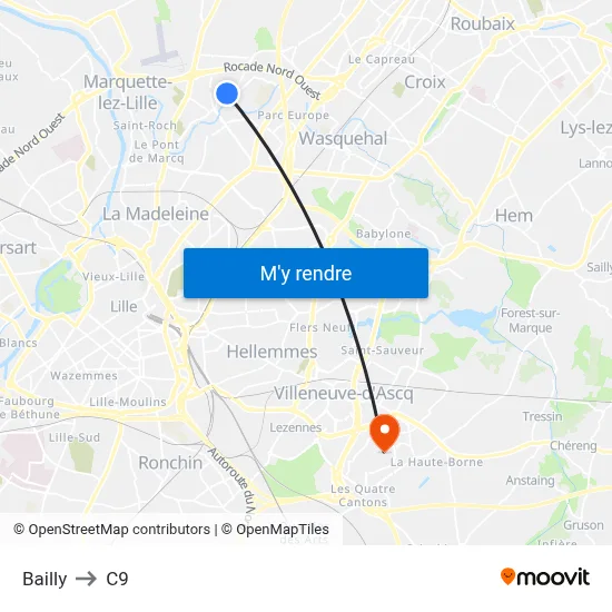 Bailly to C9 map