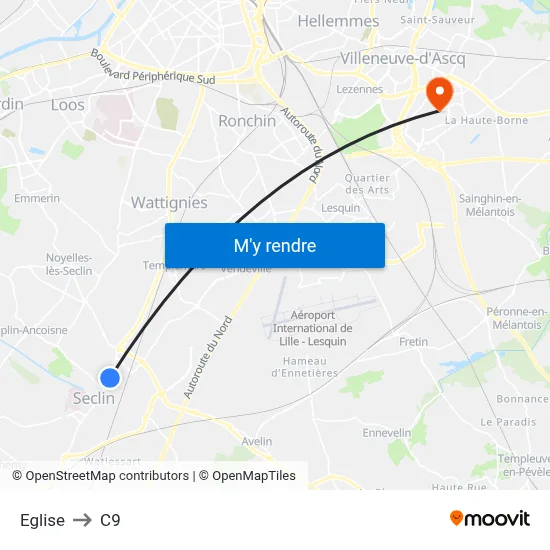 Eglise to C9 map