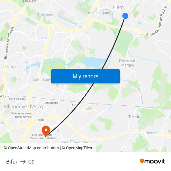 Bifur to C9 map