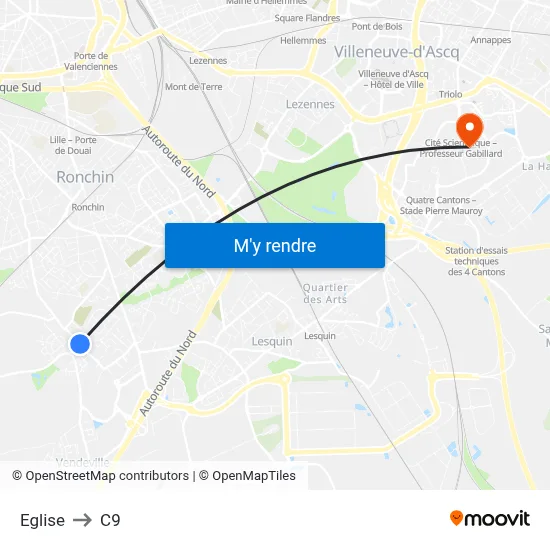 Eglise to C9 map
