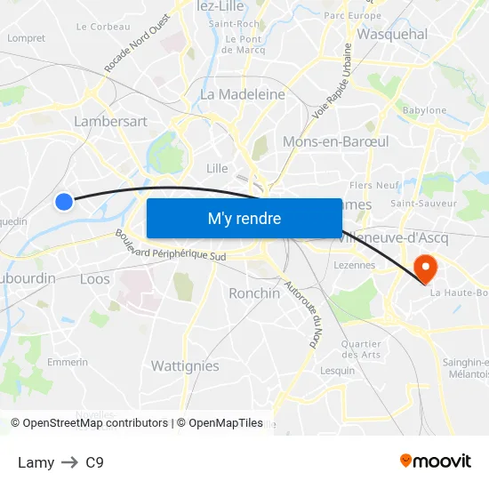 Lamy to C9 map