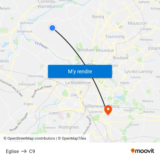 Eglise to C9 map