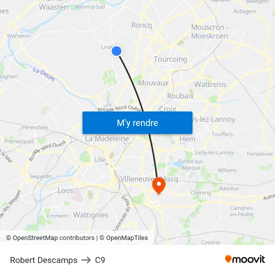 Robert Descamps to C9 map