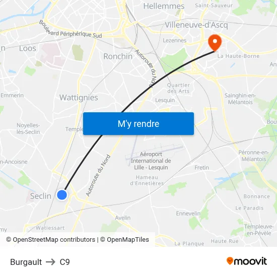 Burgault to C9 map