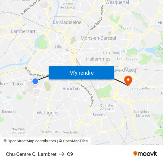 Chu-Centre O. Lambret to C9 map
