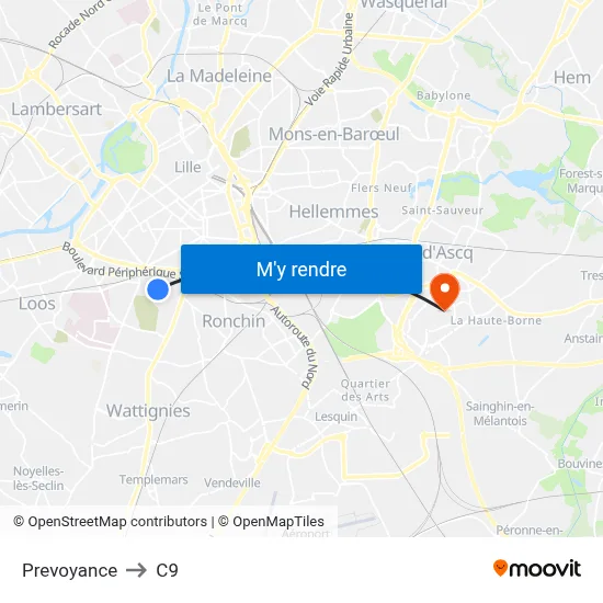 Prevoyance to C9 map
