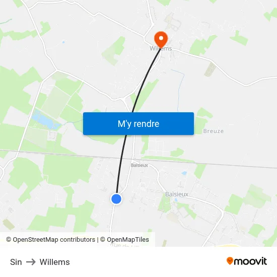 Sin to Willems map