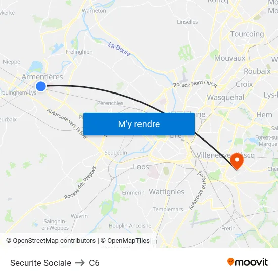 Securite Sociale to C6 map
