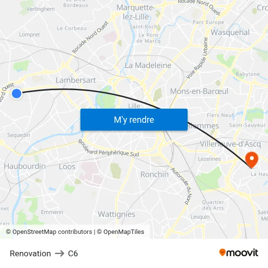 Renovation to C6 map