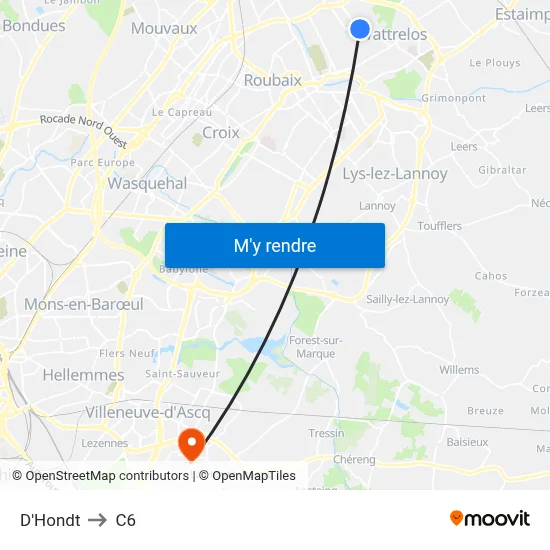 D'Hondt to C6 map