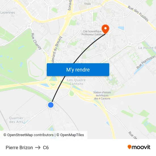 Pierre Brizon to C6 map
