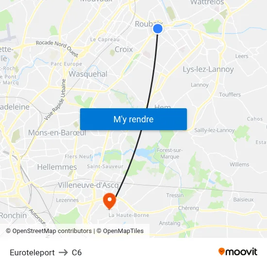 Euroteleport to C6 map