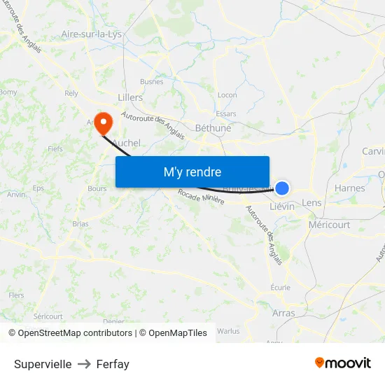 Supervielle to Ferfay map