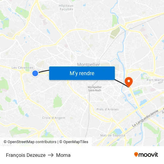 François Dezeuze to Moma map