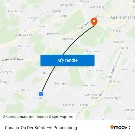 Canach, Op Der Bréck to Potaschberg map