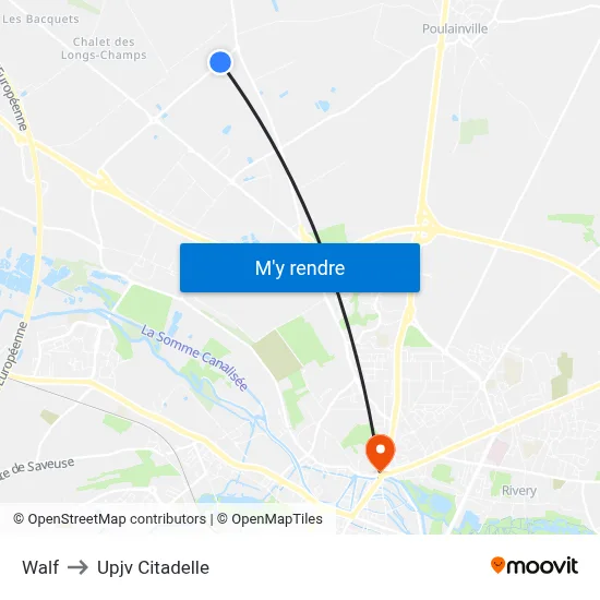 Walf to Upjv Citadelle map