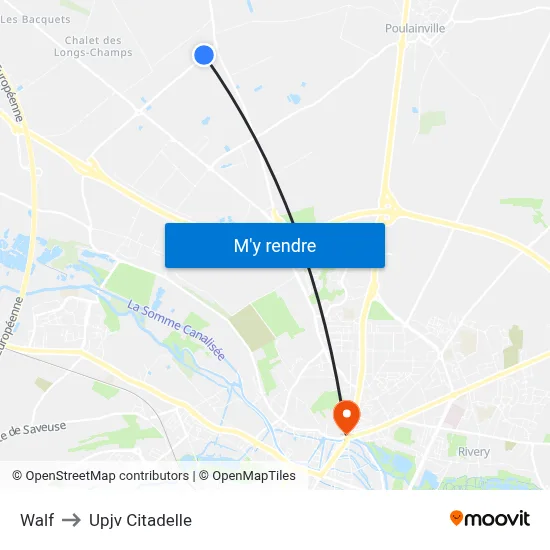 Walf to Upjv Citadelle map