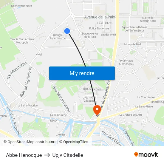 Abbe Henocque to Upjv Citadelle map