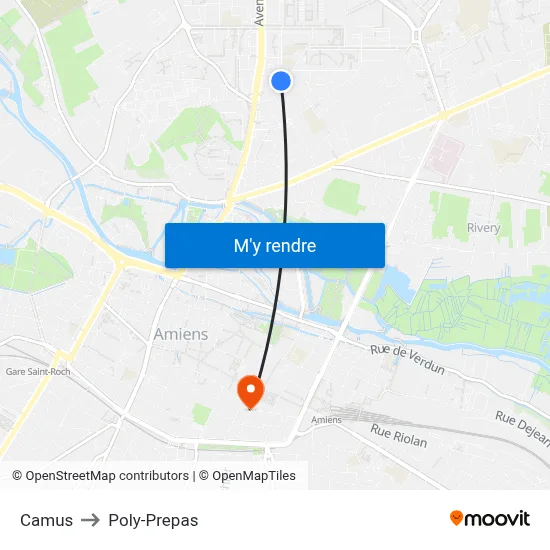 Camus to Poly-Prepas map