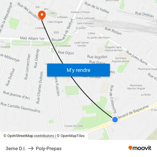 3eme D.I. to Poly-Prepas map